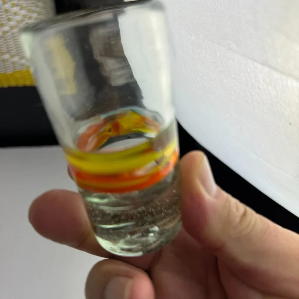 Tequila Shot Glasses - Hand Blown in Mexico Set of 3